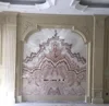 TV Background Wall Panel Raw marble stone slab Black grey dragon onyx Hot Sale Marble phoenix onyx for project