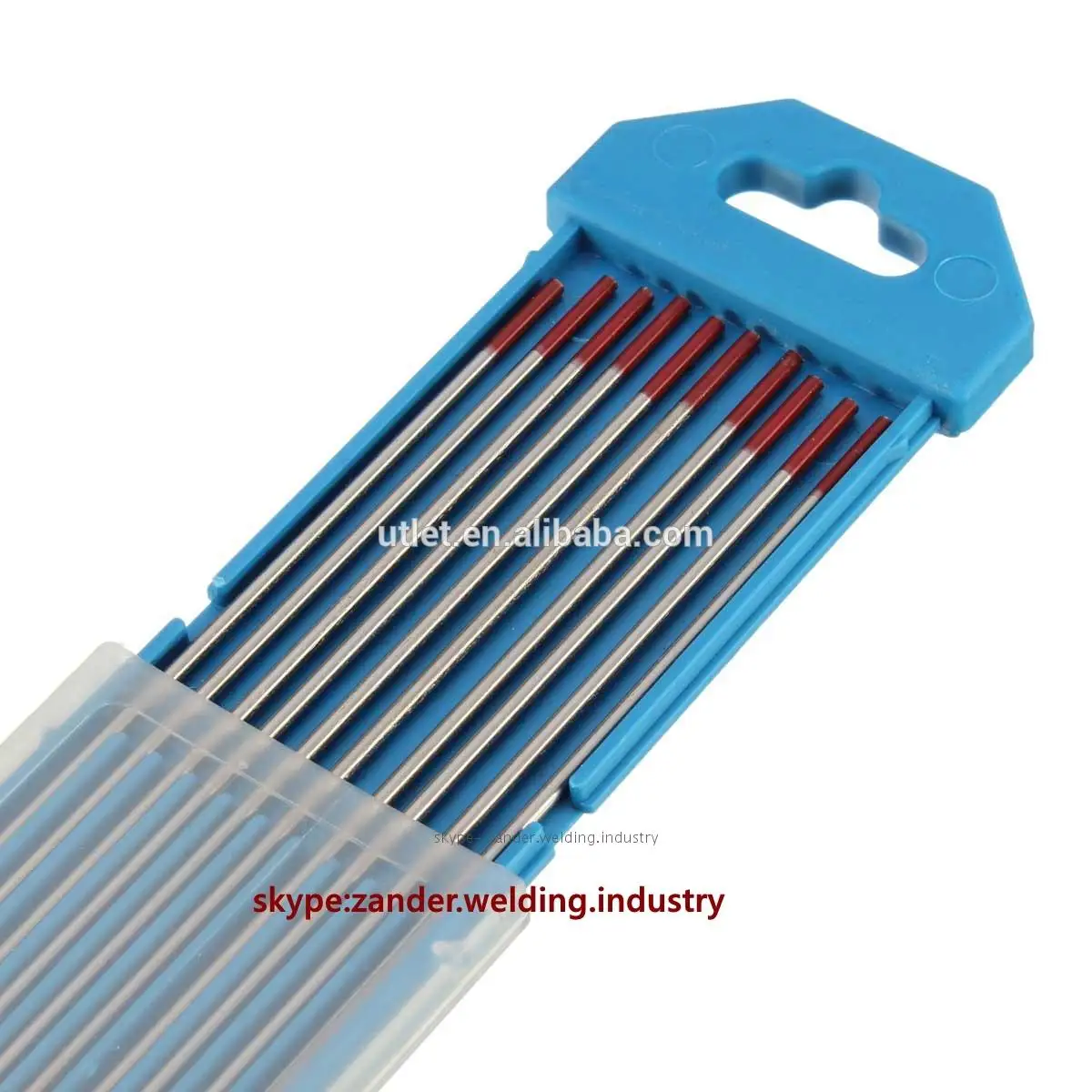 Pack of 10. PREMIUM QUALITY 2/% Thoriated TIG Tungsten electrodes 4.0mm