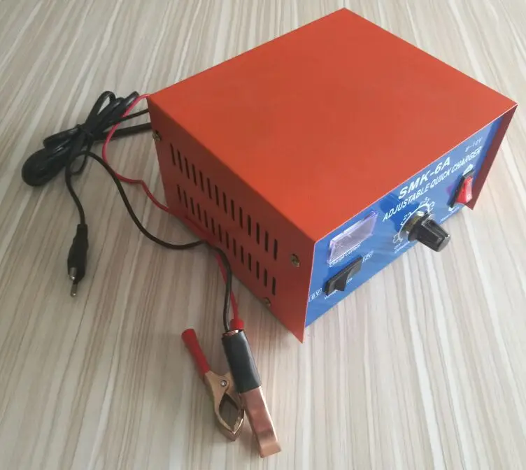 Smart vehicle adjustable full automatic project quick 6 volt lipo 12v 12ah battery charger
