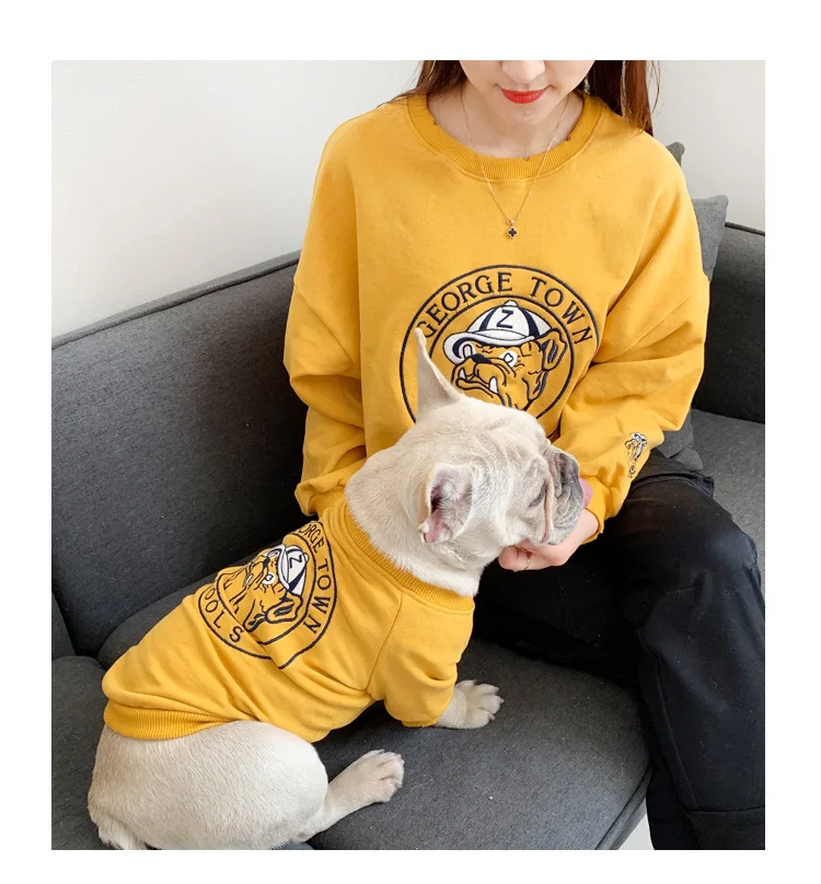 100 Cotton Custom Puppy Pitbull Matching Dog And Human Owner Long