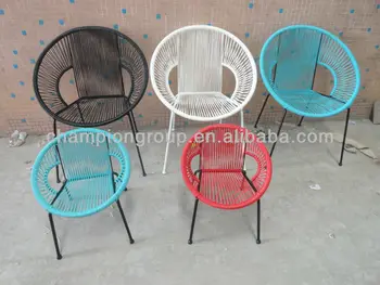 Mexa Children Chair With Colored Pe Rattan And Solid Steel Frame Acapulco Mamasita Stackable Round Colorful Mexa Children Chair With Colored Pe Rattan And Solid Steel Frame Acapulco Mamasita Stackable Round Colorful
