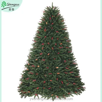 High Quality Rich Leaf 7ft Artificial Pine Cone Christmas Fat Tree High Quality Rich Leaf 7ft Artificial Pine Cone Christmas Fat Tree Decoration