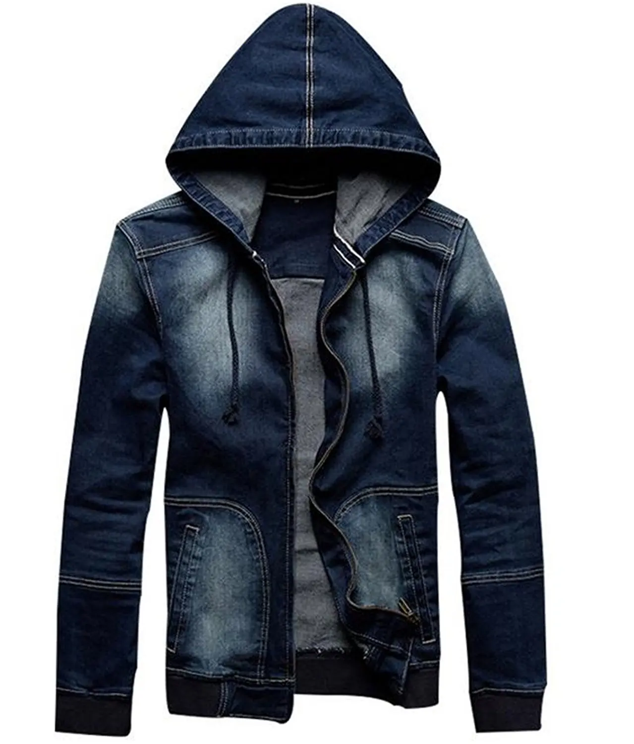 Куртка Denim Hooded Jacket 421 черная