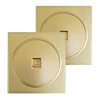 Manufacturer UK/BS/EU/America/British PC panel single one 1 gang RJ11 TEL telephone wall socket 6 wire phone wall mounted outlet