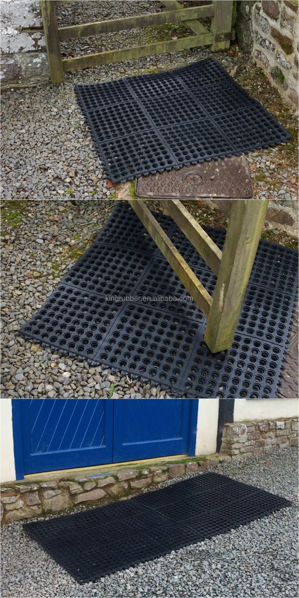 High Quality Kitchen Rubber Mat Perforated Rubber Mats Rubber Table