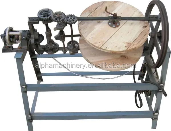 Rope Simple Making Machine/hay Band Spinning Machine - Buy Rope Making ...