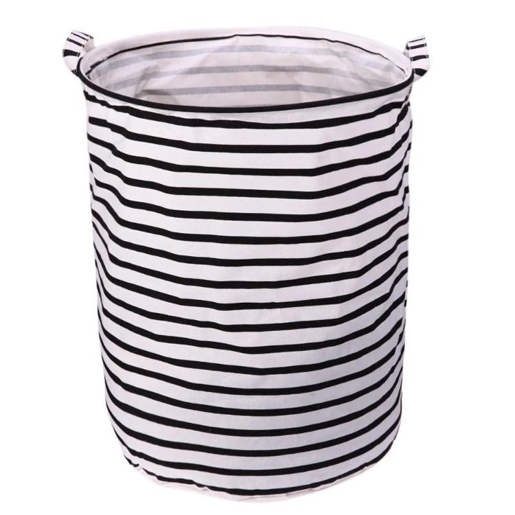 Dirty Clothes Storage Basket Folding Waterproof Dirty Clothe Laundry Basket Cotton Linen Kids Toy Sundries Storage Barrels Large.jpg