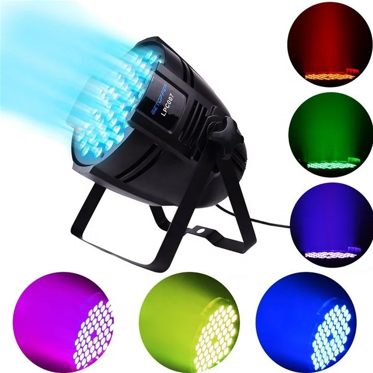 Big Dipper led par 54 rgb dmx stage lighting with 54 3w par light  for wedding  LPC007