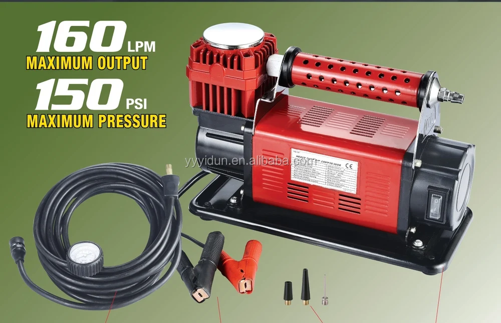 12v 60mm Car Air Compressor Car Tyre Inflator Car Pump Yd127 Buy Car