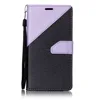 2016 new design Splicing restoring ancient ways PU Leather flip insert card phone cover case for Samsung galaxy J5