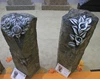 China whole good price and quality New Carved Rose Basalt Monument Designs For Cemetery