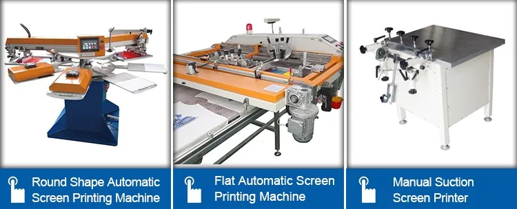 Oval screen machine PLUS DIGITAL PRINTING FOR Textile Screen Printing INDUSTRY