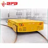 Turning industrial transfer track flat motorized electric plc controlled rail car