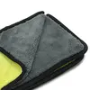 Home textile plush fleece 35*40 cm 40*40cm absorption microfiber kitchen cleaning dish towel