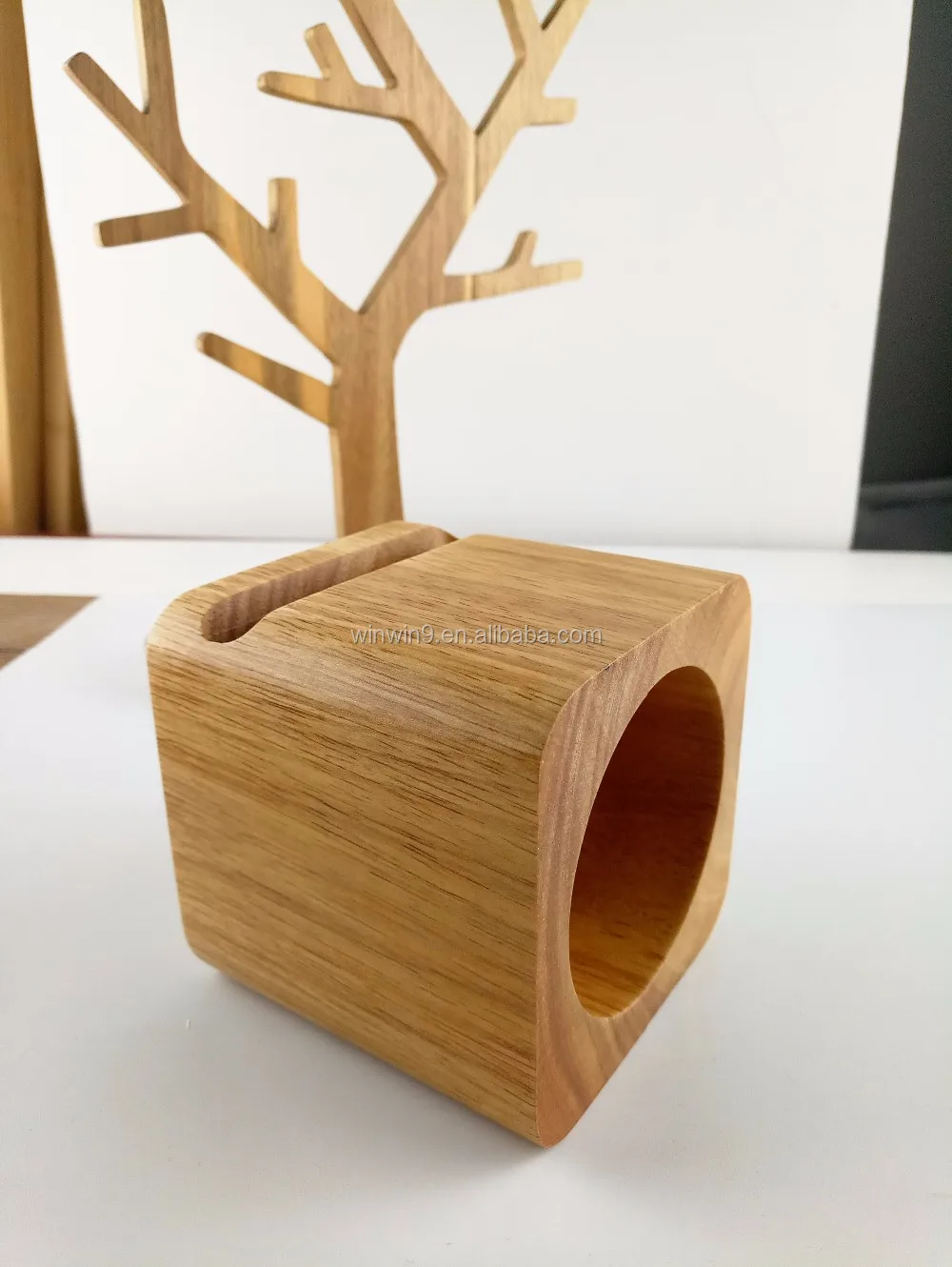 Pretty Mini Wood Speaker For Iphone,Portable Wood Accessory Lound