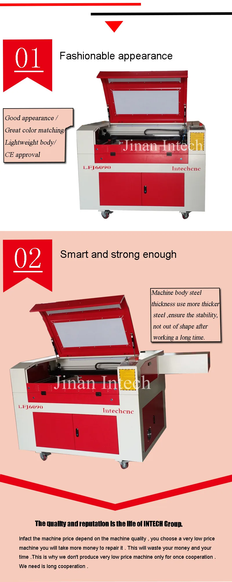 CE approval 600*900mm laser cutting machine metal/acrylic laser cutting machines price