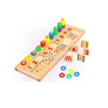 Fun free math games for kids Montessori material wooden math toys educational math with high quality