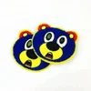 custom high quality design logo chenille embroidery patch for shoes hat clothes