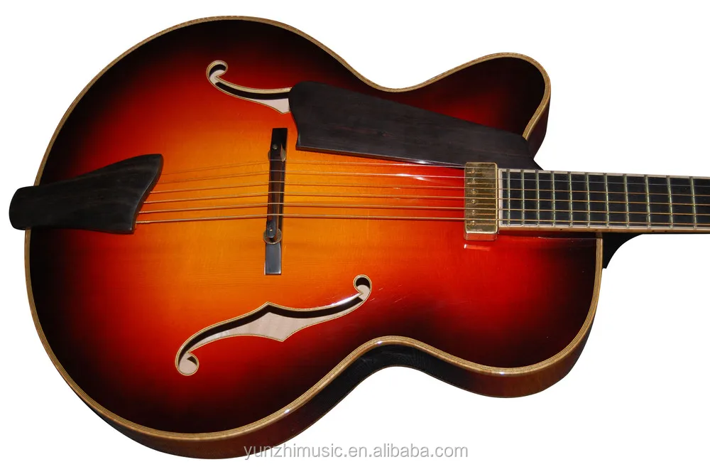 17inch Left Handed Cutaway Soild Wood Archtop Jazz Guitar Buy Left