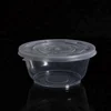 PP disposable clear round food packaging plastic box