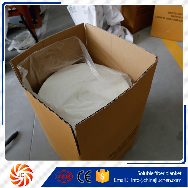 Ceramic Fiber Blanket 2300F 8# High Temp Thermal Insulation 2/"x24/"x12.5/'