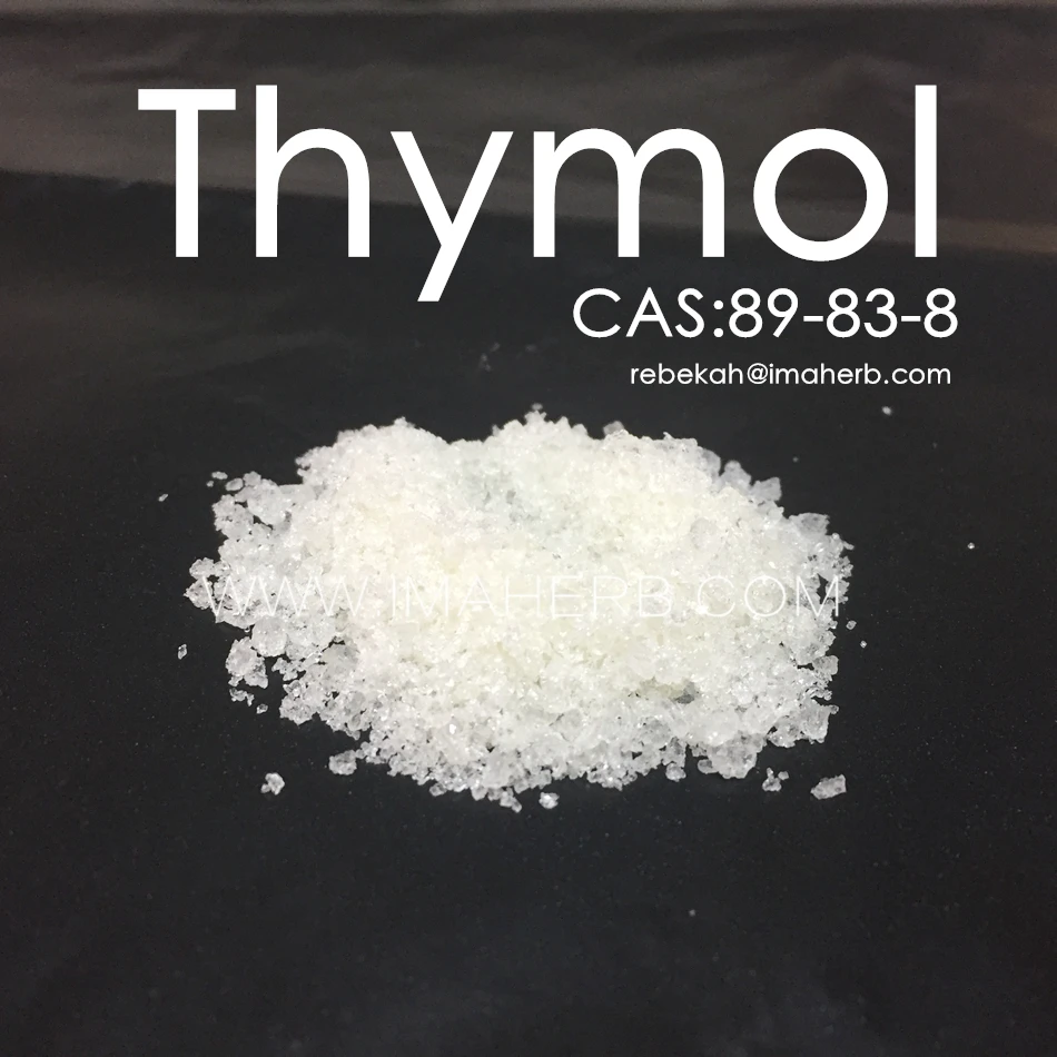 Certificated Organic Crystal Thymol /thymol Powder/menthol Crystal 2216