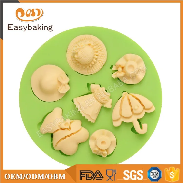ES-1746 Fondant Mould Silicone Molds for Cake Decorating