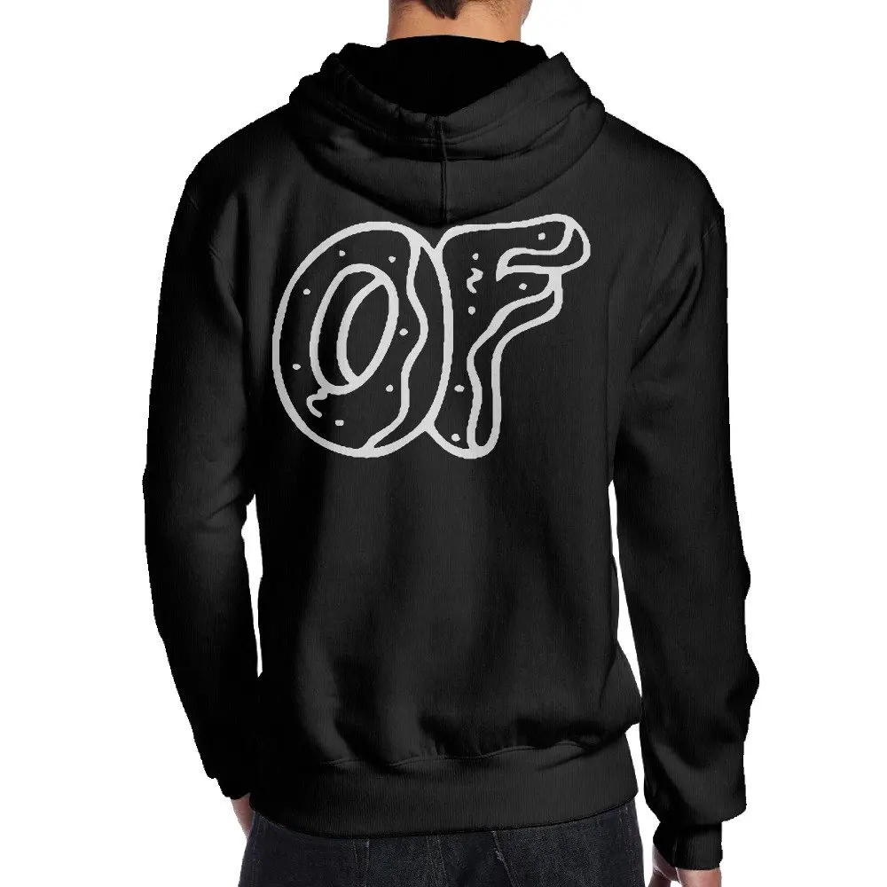 odd future black donut hoodie