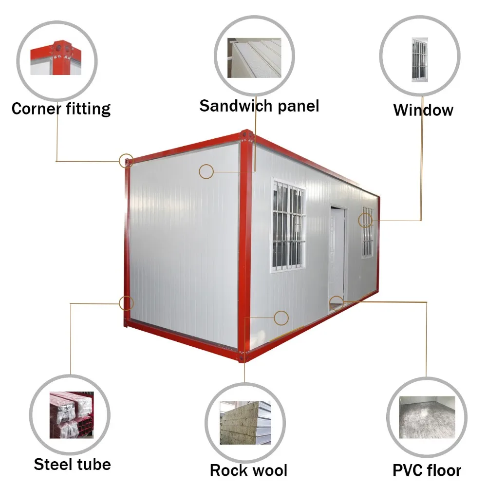 Living Container office House Or Prefab Flat Pack Office Container