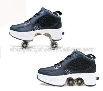 shoes with retractable wheels for adults