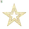 ROSH CE IP65 waterproof moon and star ceiling motif lights christmas decoration for shopping mall
