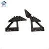 C01 Function iron black furniture hardware fittings adjustable sofa hinge for sofa bed