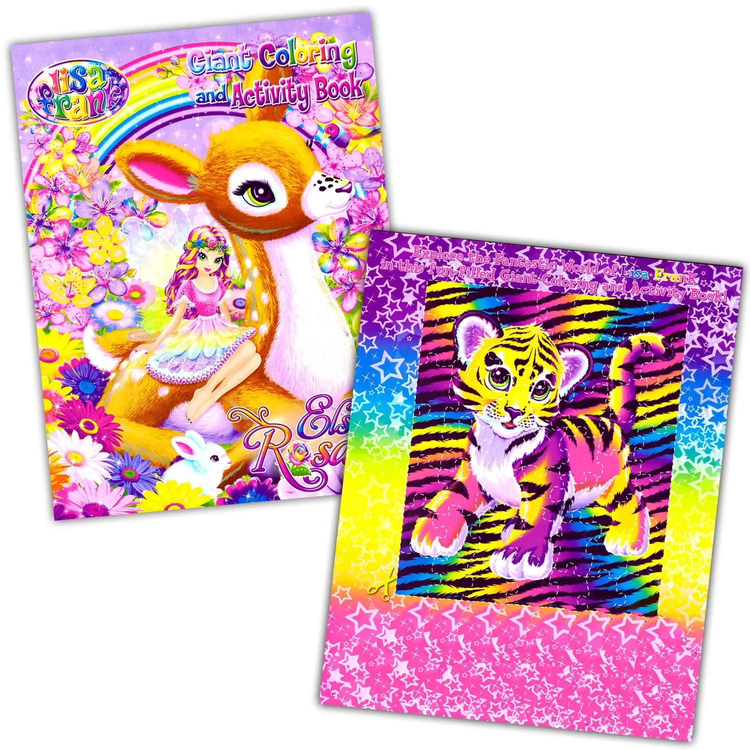 Download Buy Lisa Frank Coloring And Activity Book Set (2 Books - 96 Pages) in Cheap Price on Alibaba.com