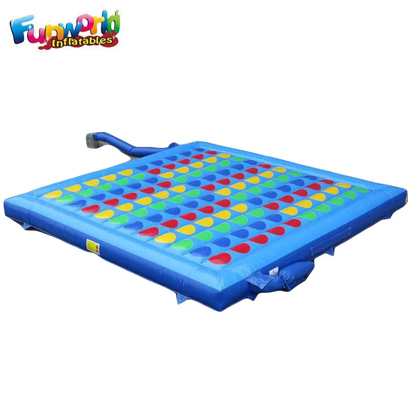 Interactive Inflatable Twister Game Factory Custom Inflatable Twister