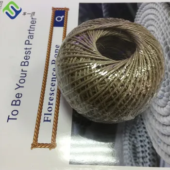 Produce manufactory yarn produced by the hemp-jute industry