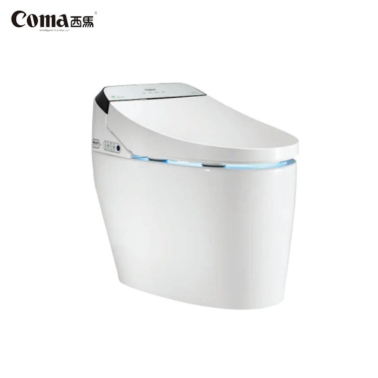 Smart Luxury Intelligent Auto Cleaning And Electric Tanksless Intelligent Toilet