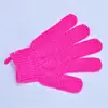 Amazon supplier bath brush sponges nylon exfoliating bath glove