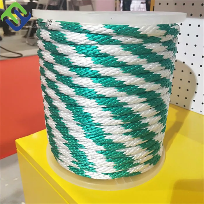 Přizpůsobené pevné pletené polyesterové lano obecné 12 mm pro železářství