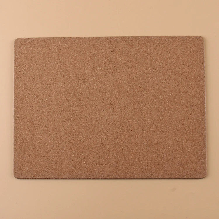 Top Grain Attractive Style Cheap Heat Resistant Cork Backed Placemats