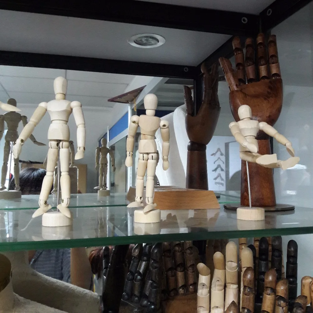 mini wood mannequin