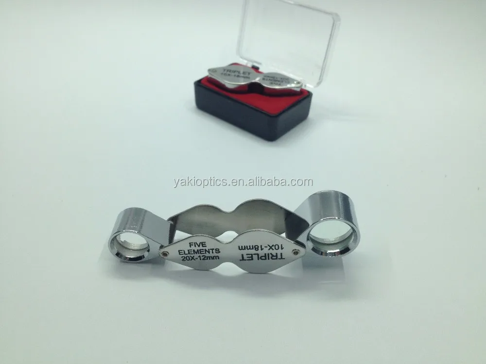 Hotsale 10x18mm 20x21mm Magnifying Glass For Jeweler Diamonds