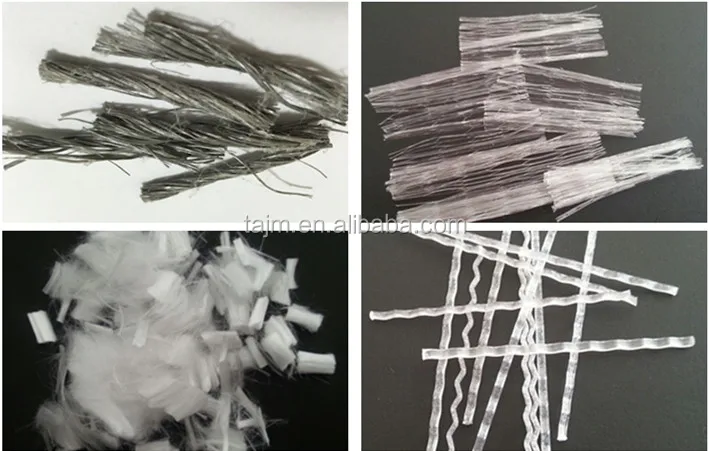 Concrete Reinforcing Fibre Polypropylene Macro Micro Fiber Chopping ...
