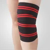 Professional Weightlifting Training Elastic Bandage Sports Winding Knee pad Deep Squat Kneecap Protector