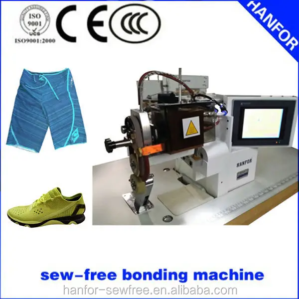 Seam Sealing Sew Free Technology Sportswear Bikini Bonding Machine