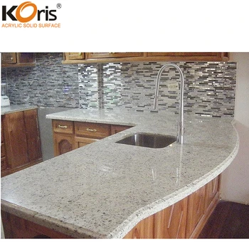 Customized Solid Surface Vanity Worktop Kitchen Countertop