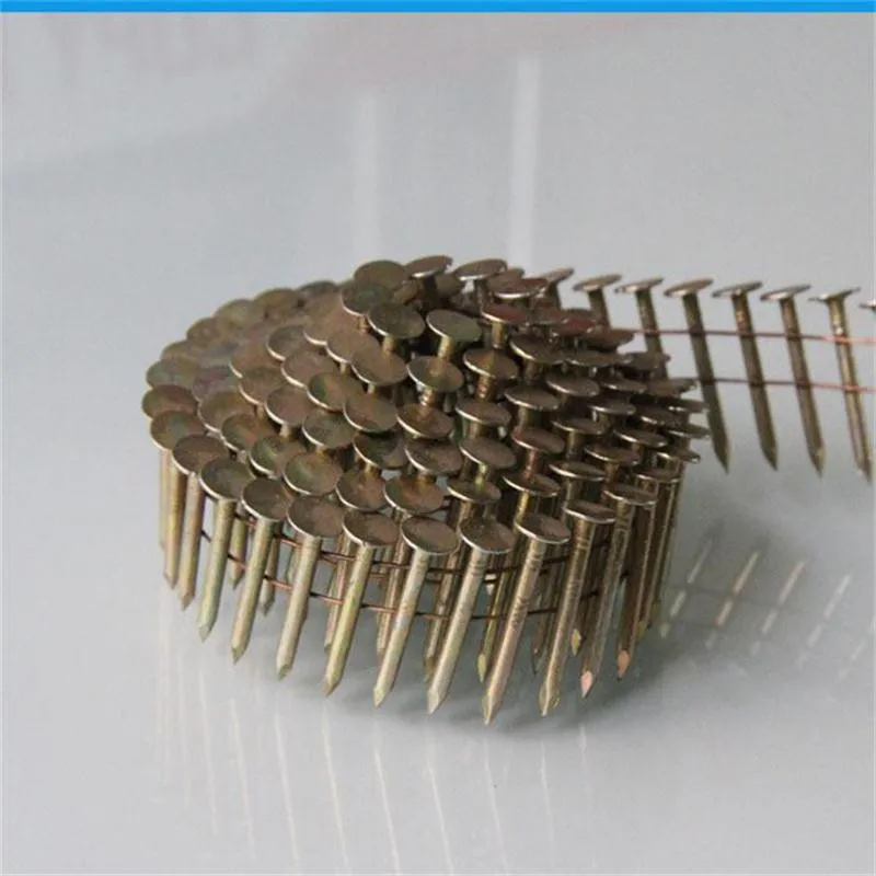 11/4" Coil Roofing Nails Galvanized Treated Buy Roofing Nails,Coil