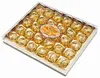 Tasty chocolate compound with peanut wafer candy ball in galaxy square box 30PCS G-015