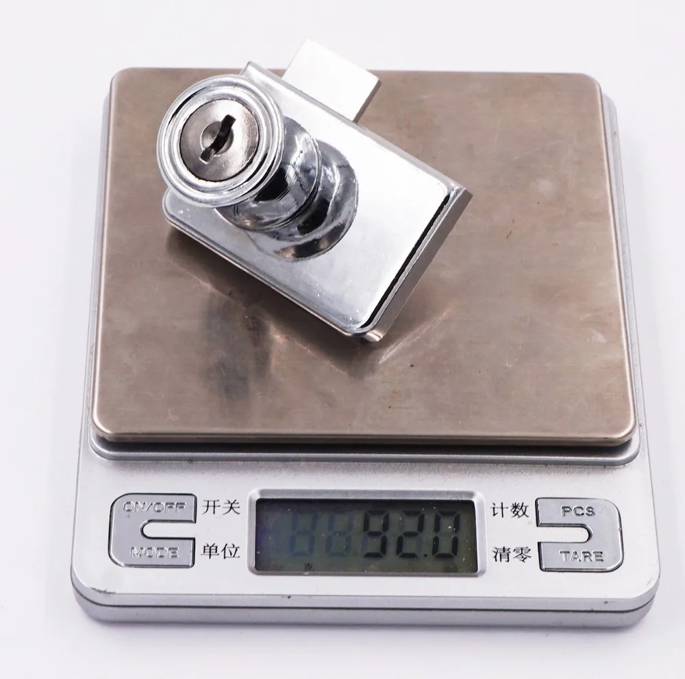 Glass Display Lock Showcase Lock Sliding Glass Lock