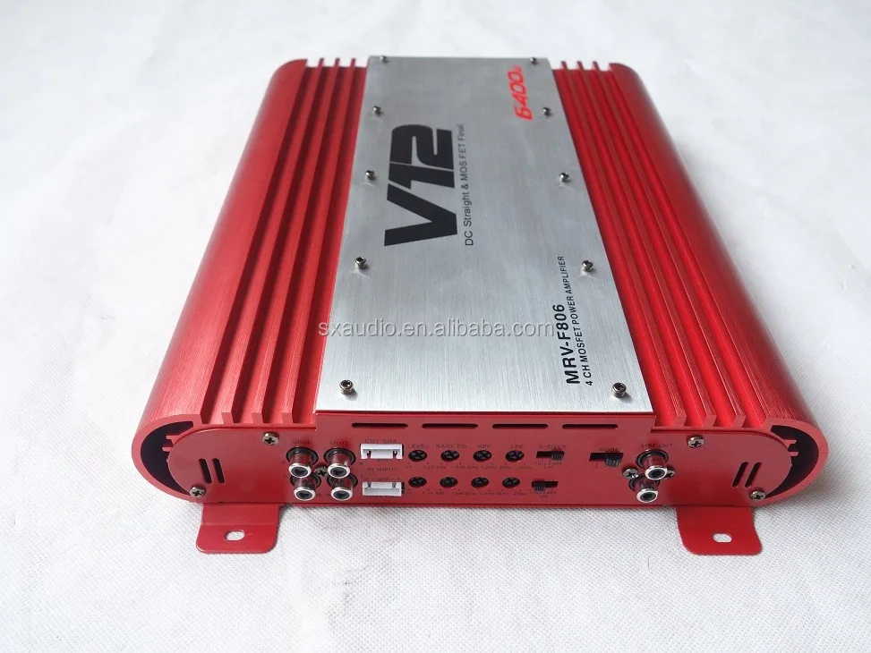 V12 High Power 4channel Car Audio Amplifier Buy 4channel Car Audio