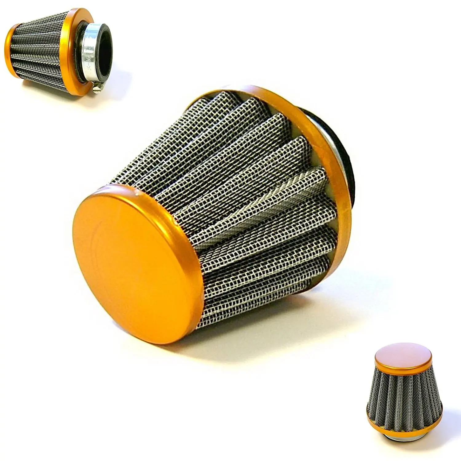 PERFORMANCE RACING AIR FILTER 37-40mm GY6 4STROKE SCOOTER MOPED KYMCO BMS BENZHOU ROKETA ZNEN BAOTIAN YIYING TAOTAO …